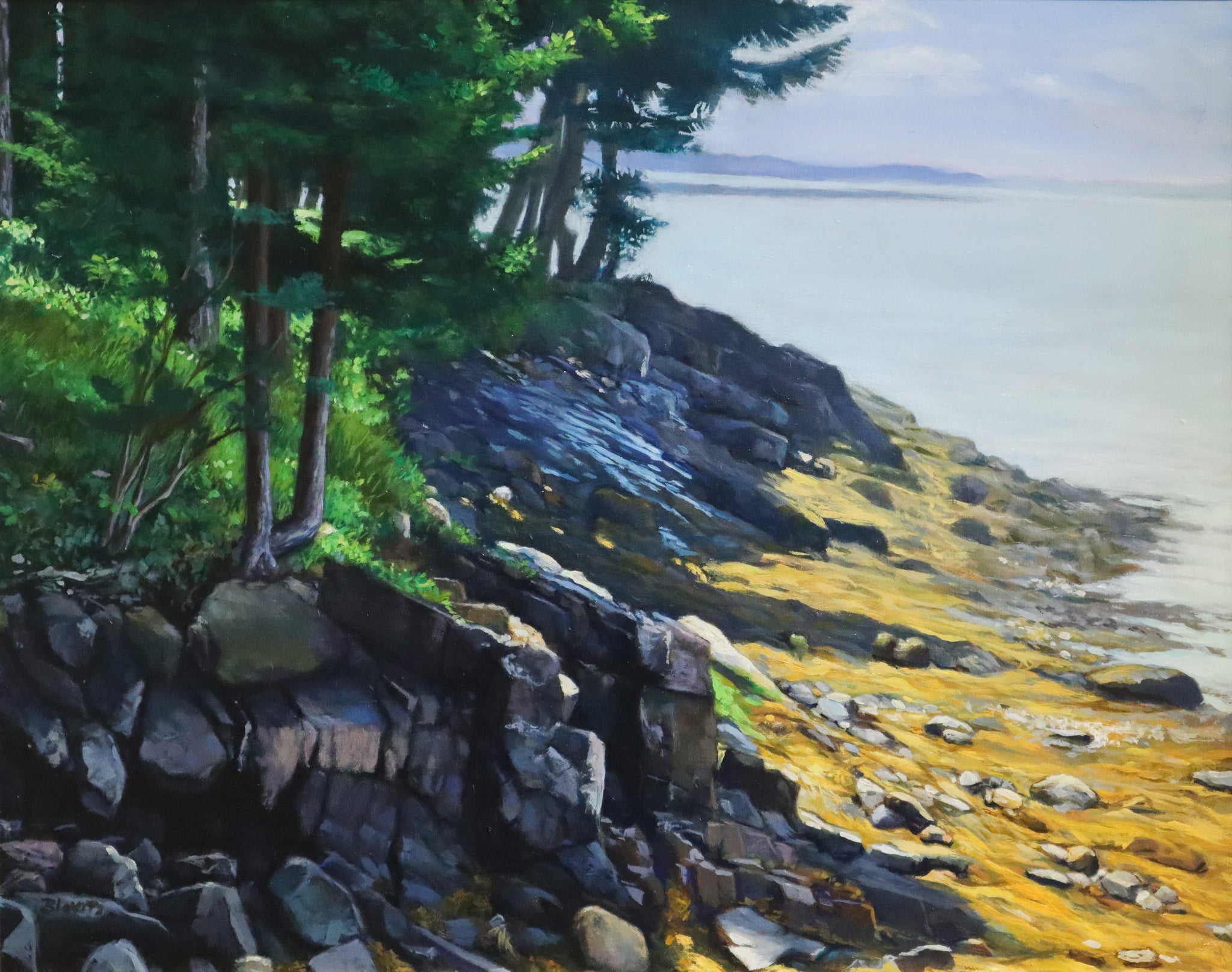 Sunrise on the Coast of Maine by Larry Blovits