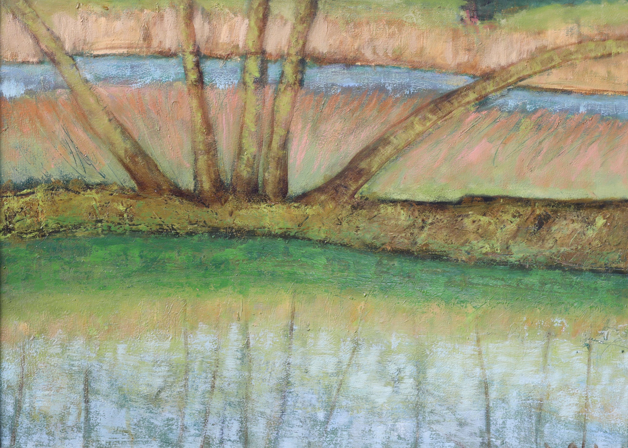 Pond Trees by Wietze Adema