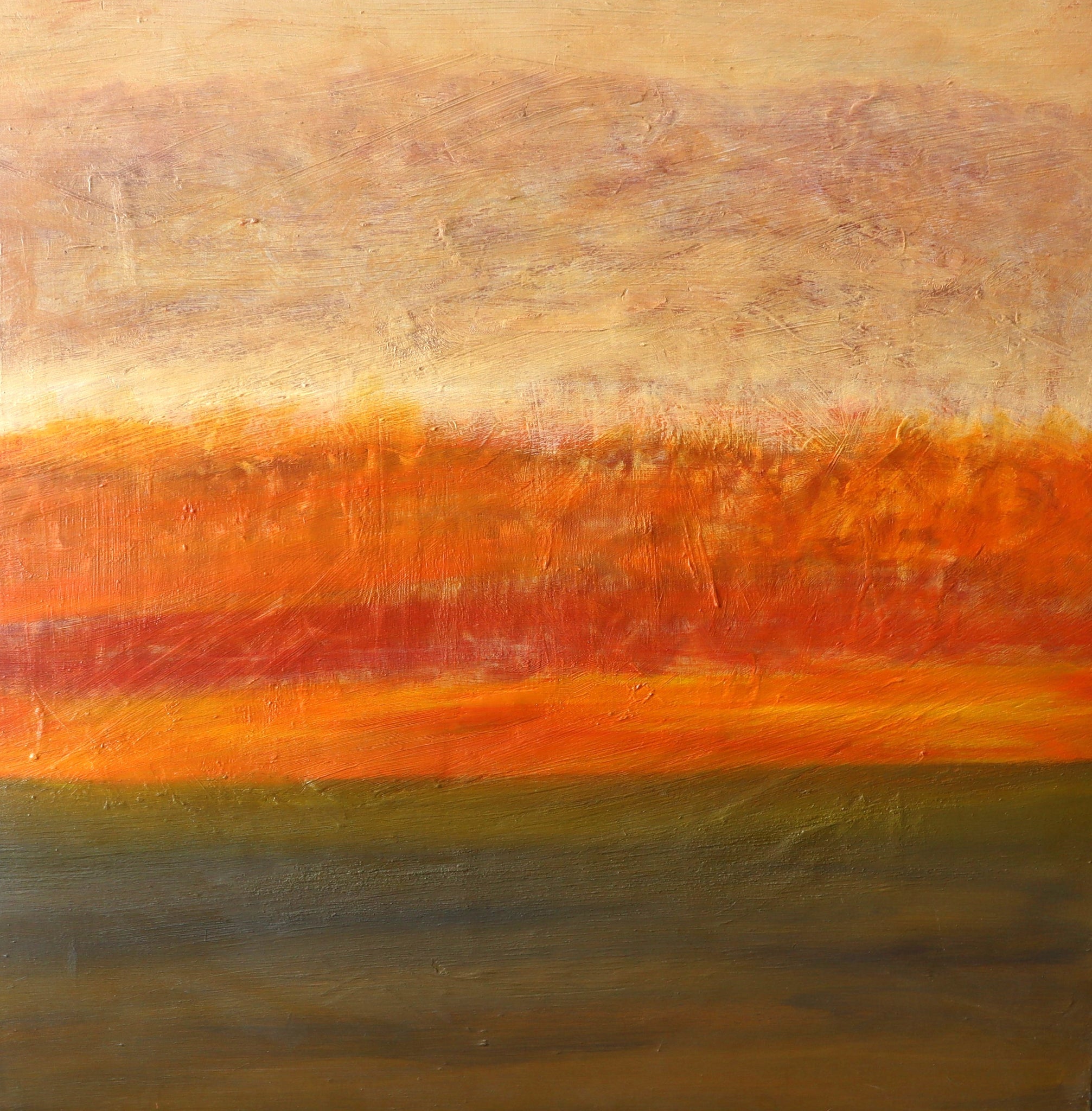 Autumn Northern Field by Stanley Krohmer