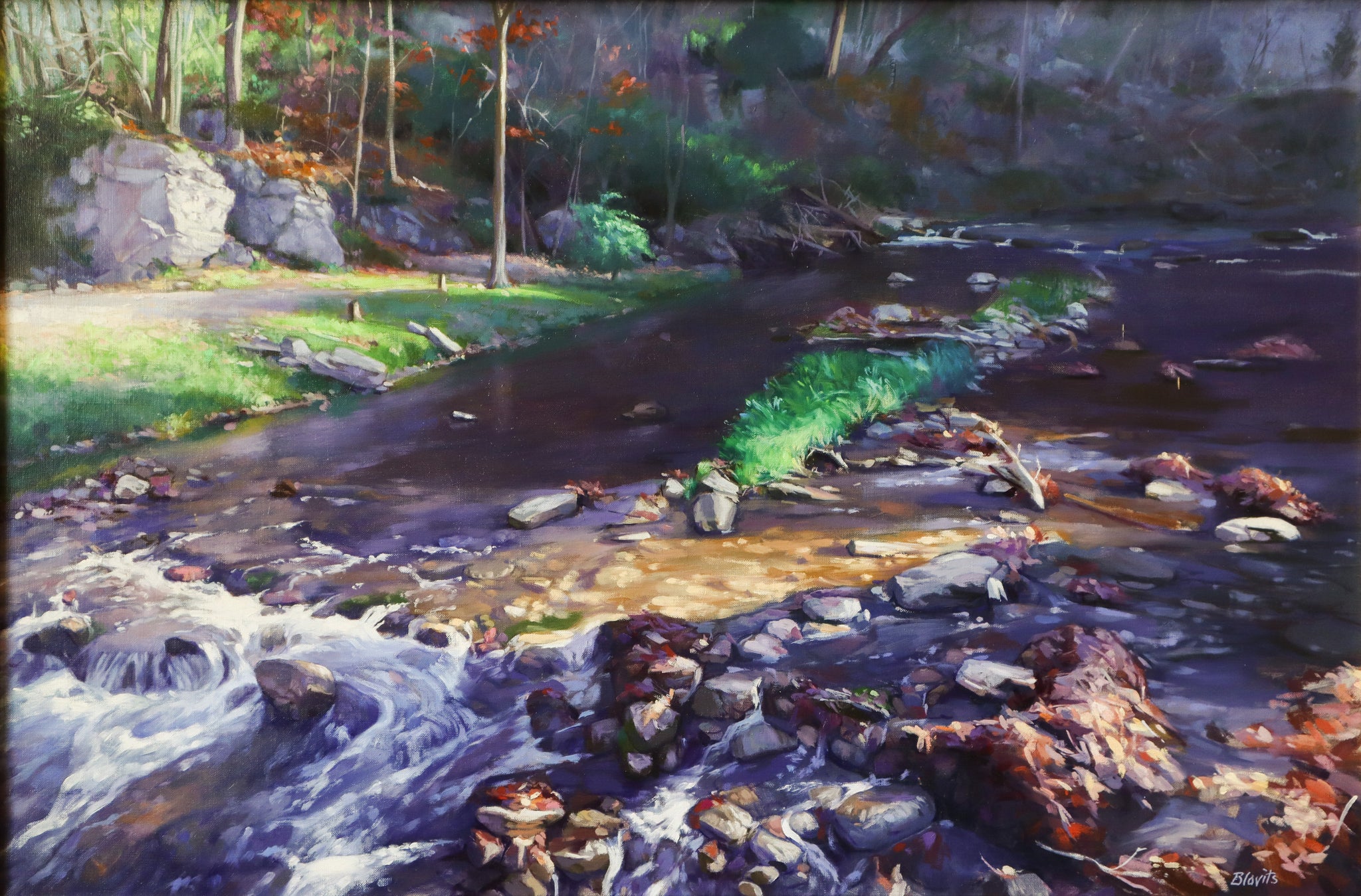 Flowing Through Time by Larry Blovits