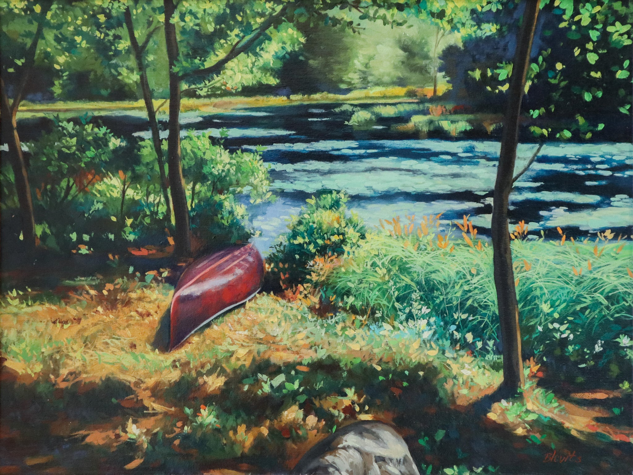 Richard’s Pond by Larry Blovits